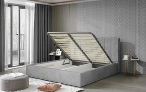 Postel Audrey - kovový rám postele Rozměr: 180x200 cm, látka: Soft 17