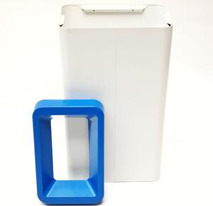 Odpadkový koš na tříděný odpad Caimi Brevetti Maxi W,70 L, modrý, papír