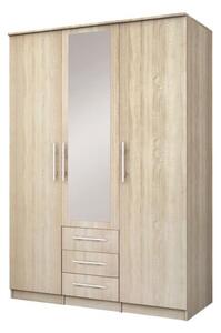 Skříň ROMA LUX 3 šatní, 150cm