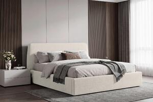 ČALOUNĚNÁ POSTEL, 180/200 cm, krémová Livetastic - Postele s úložným prostorem, Online Only
