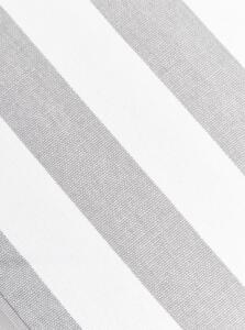 Bílo-šedý bavlněný podsedák Westwing Collection Timon, 40 x 40 cm