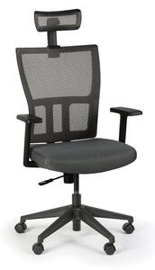 Kancelářská židle AT, šedá