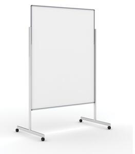Informační a moderační tabule na kolečkách, 1200 x 1500 mm, lakovaná