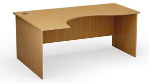 Ergonomický kancelářský pracovní stůl PRIMO Classic, 180 x 120 cm, levý, buk