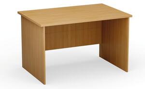 Kancelářský psací stůl PRIMO Classic, rovný 120 x 80 cm, buk