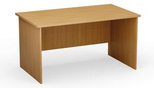 Kancelářský psací stůl PRIMO Classic, rovný 1400 x 800 mm, wenge
