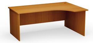 Rohový kancelářský pracovní stůl PRIMO Classic, 180 x 120 cm, pravý, třešeň