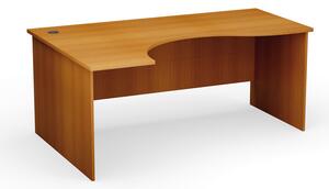 Ergonomický kancelářský pracovní stůl PRIMO Classic, 180 x 120 cm, levý, třešeň