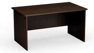 Kancelářský psací stůl PRIMO Classic, rovný 140 x 80 cm, wenge