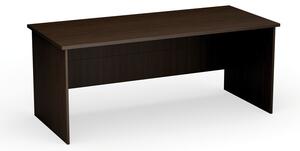 Kancelářský psací stůl PRIMO Classic, rovný 180 x 80 cm, wenge