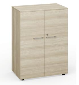 Kancelářská skříň s dveřmi PRIMO Classic, 1087x800x420 mm, dub přírodní