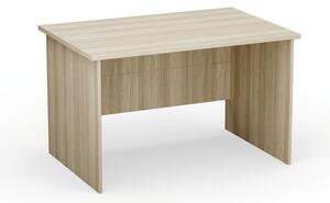 Kancelářský psací stůl PRIMO Classic, rovný 120 x 80 cm, dub přírodní