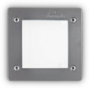 LED venkovní zápustné bodové svítidlo Ideal lux Leti FI1 1x3W GX53 - šedá/bílá