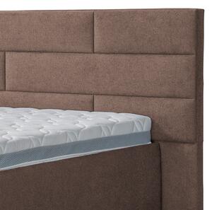 Nadrozměrná postel ONE4ALL hnědá, 280x220 cm