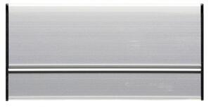 Dveřní tabulka pro papír/samolepící fólie, 187 x 93 mm, 1+1 řádky