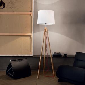 Stojací lampa Ideal lux York PT1 089805 1x60W E27 - přírodní materiály
