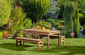 Zahradní set z masivu ThermoWood - PROWOOD - SET L6 - Set + dodání nátěru v odstínu HONEY + PCD 91