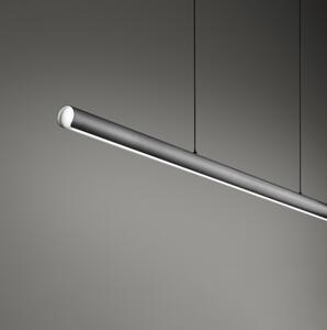 Ideal Lux Stropní LED svítidlo DORICA, SP 1, d 1400 mm, 35W Barva: Chrom, Teplota světla: 3000K