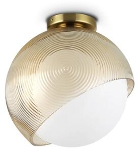 Ideal Lux Designové stropní svítidlo BLOOM PL1, 1xE27, Ø Ø 300 mm Barva: Mosaz