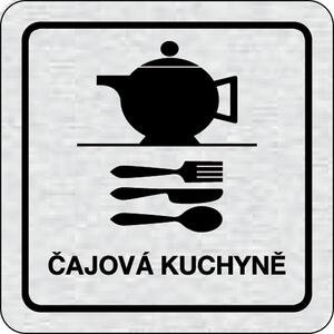 Cedulka na dveře - Čajová kuchyně