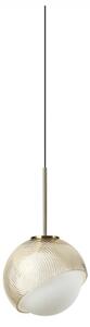 Ideal Lux Designové stropní/závěsné svítidlo BLOOM SP1, 1xG9, Ø 115 mm Barva: Mosaz