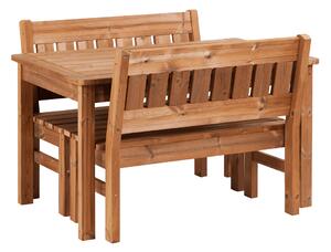 Zahradní dřevěný set PROWOOD z ThermoWood - SET M5 - Set + dodání nátěru v odstínu TEAK + PCD 91