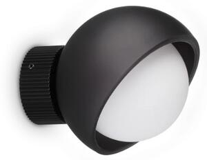 Ideal Lux Designové nástěnné svítidlo BLOOM AP1, 1xG9, Ø 115 mm Barva: Černá