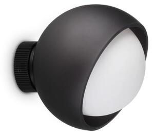 Ideal Lux Designové nástěnné svítidlo BLOOM AP1, 1xE27, Ø 170 mm Barva: Černá