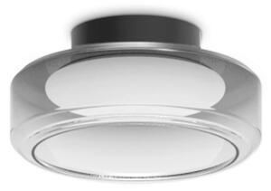Ideal Lux Stropní LED svítidlo TOPICO PL, Ø 350 mm, 19 W Barva: Kouřová, Teplota světla: 3000K