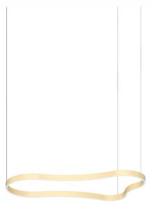 Ideal Lux Závěsné LED svítidlo WAVES-2, d 1254 mm, 45 W Barva: Zlatá, Teplota světla: 3000K