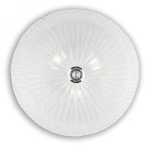 Přisazené nástěnné a stropní svítidlo Ideal lux Shell PL3 008608 3x60W E27 - transparentní