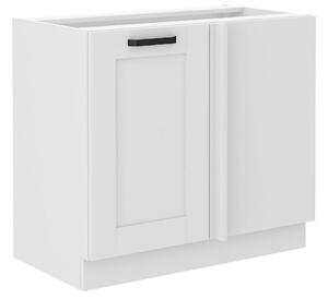 Dolní kuchyňská skříňka Lucid 105 ND 1F BB (bílá + bílá). 1041028