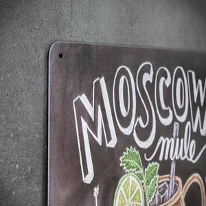Kovová cedule Moscow Mule
