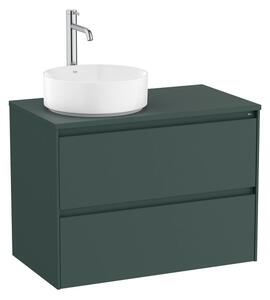 Koupelnová skříňka pod umyvadlo Roca ONA 79,4x58,3x45,7 cm zelená mat ONADESK802ZZML
