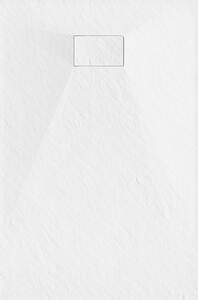 Mexen Hugo obdélníková vanička do sprchového koutu SMC 120 x 70 cm, Bílá