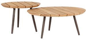 Bizzotto Set dvou zahradních stolků Talaia 50/70 cm