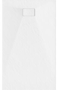 Mexen Hugo obdélníková vanička do sprchového koutu SMC 140 x 70 cm, Bílá