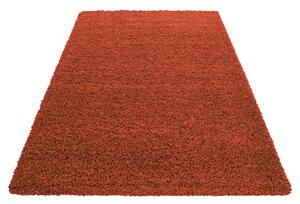 Ayyildiz, Chlupatý kusový koberec Life Shaggy 1500 terra | oranžová Typ: 200x290 cm