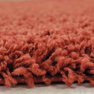Ayyildiz, Chlupatý kusový koberec Life Shaggy 1500 terra | oranžová Typ: 100x200 cm