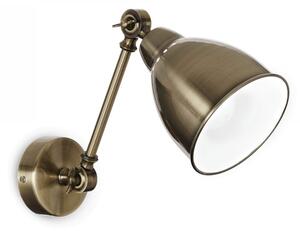 Nástěnná lampa Ideal Lux Newton TL1 027876 E27 1x60W - bronzová