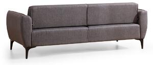 Designová 3-místná sedačka Beasley 220 cm tmavě šedá