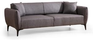 Designová 3-místná sedačka Beasley 220 cm tmavě šedá