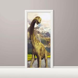 Samolepící fototapeta na dveře 95x210cm - dinosaurus, 21