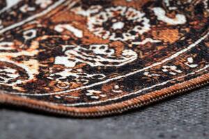 Makro Abra Kusový koberec ANTIKA Vhodný k praní klasický moderní krémový pomerančový Rozměr: 120x170 cm