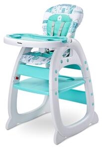 Jídelní židlička CARETERO HOMEE mint