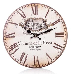 Decorium Nástěnné hodiny Grande Fine, 34 cm