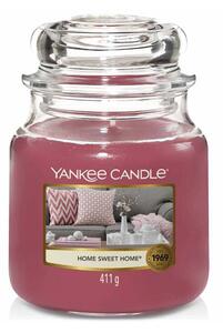 Yankee Candle - vonná svíčka Home Sweet Home (Ó sladký domove) 411g