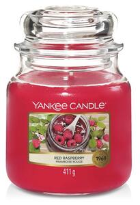 Yankee Candle - vonná svíčka Red Raspberry (Červená malina) 411g