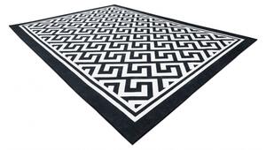 Makro Abra Kusový koberec ANTIKA 122 Vhodný k praní řecký vzor geometrický béžový šedý Rozměr: 80x150 cm