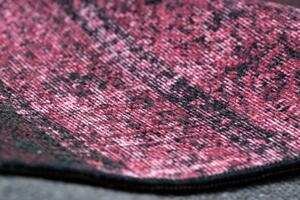 Makro Abra Kusový koberec ANTIKA 127 Vhodný k praní moderní patchwork růžový Rozměr: 160x220 cm